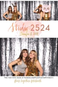Open air photo booth in Dallas Texas