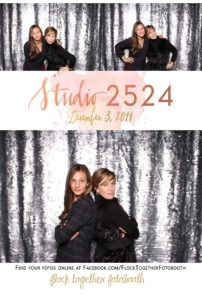 Open air photo booth in Dallas Texas