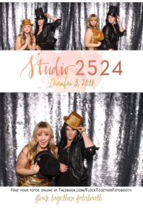 Open air photo booth in Dallas Texas