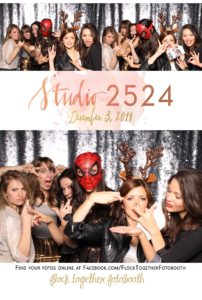 Open air photo booth in Dallas Texas