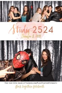 Open air photo booth in Dallas Texas