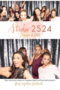 Open air photo booth in Dallas Texas