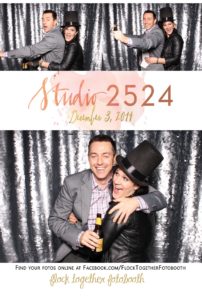 Open air photo booth in Dallas Texas