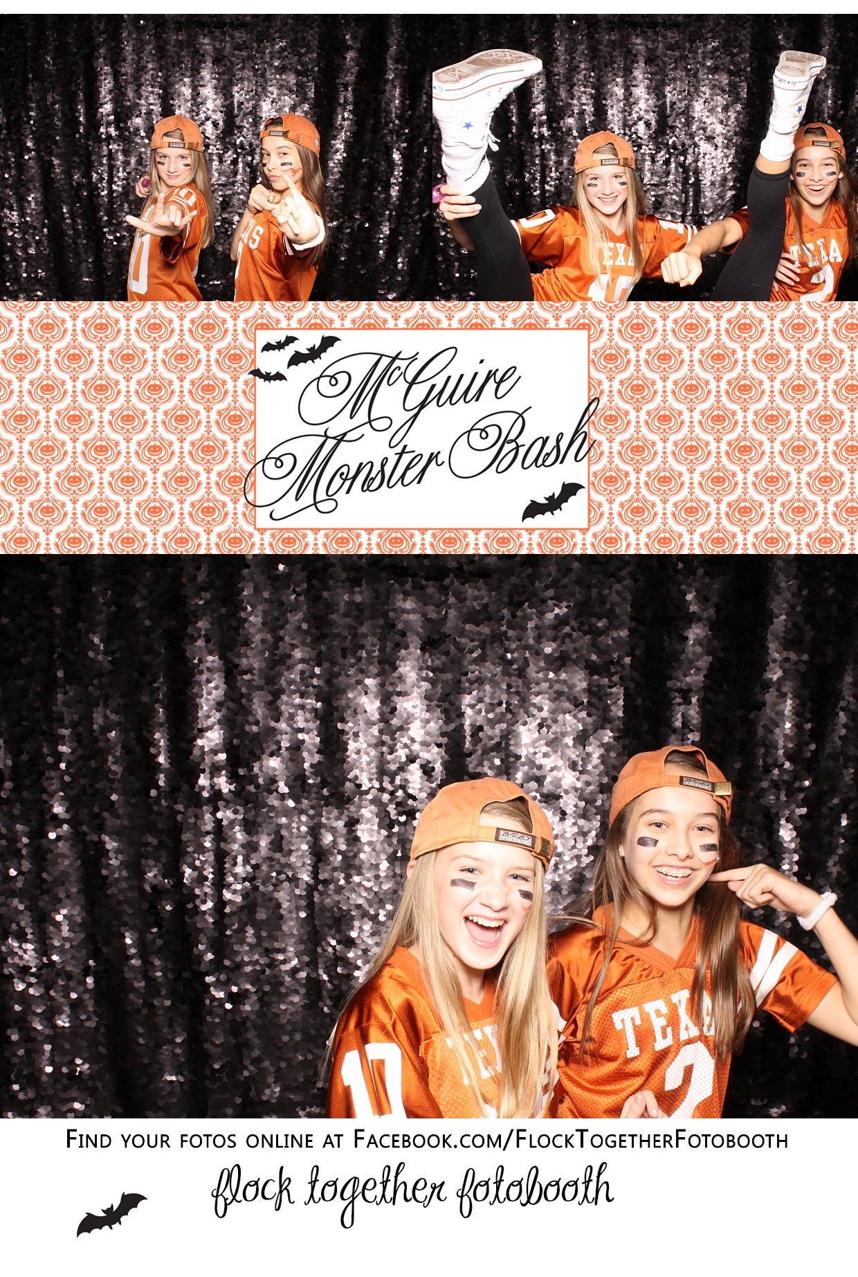 Open air Halloween photo booth in Dallas Texas