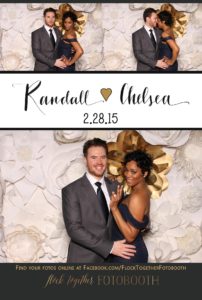Open air photo booth in Dallas Texas