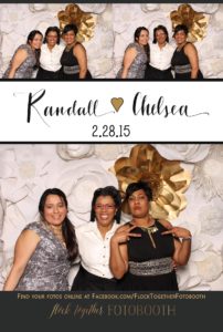 Open air photo booth in Dallas Texas