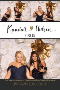 Open air photo booth in Dallas Texas