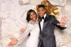 Open air photo booth in Dallas Texas