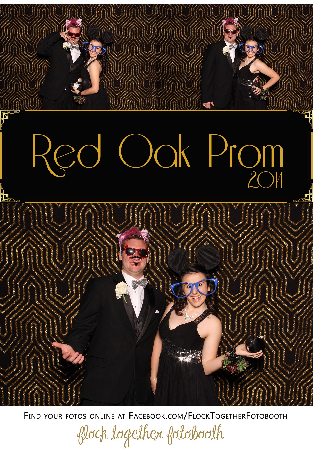 Prom photo booth in Dallas Texas