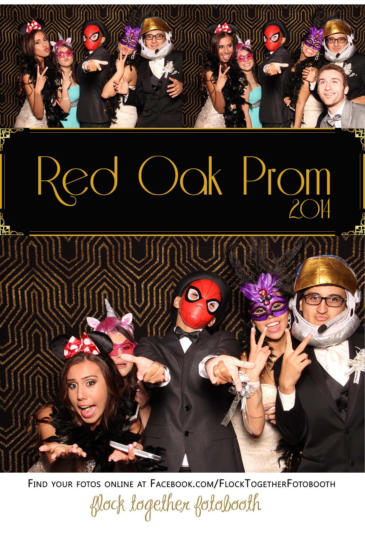 Prom photo booth in Dallas Texas