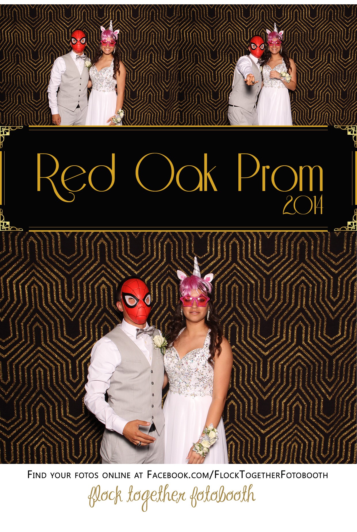 Prom photo booth in Dallas Texas