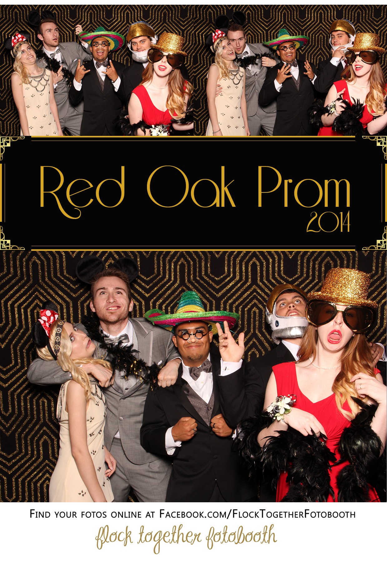 Prom photo booth in Dallas Texas