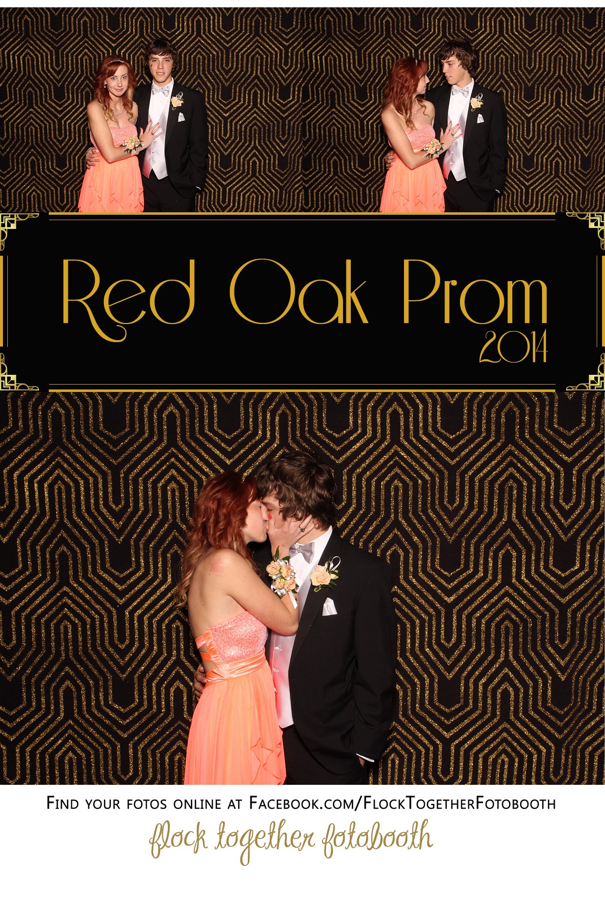 Prom photo booth in Dallas Texas