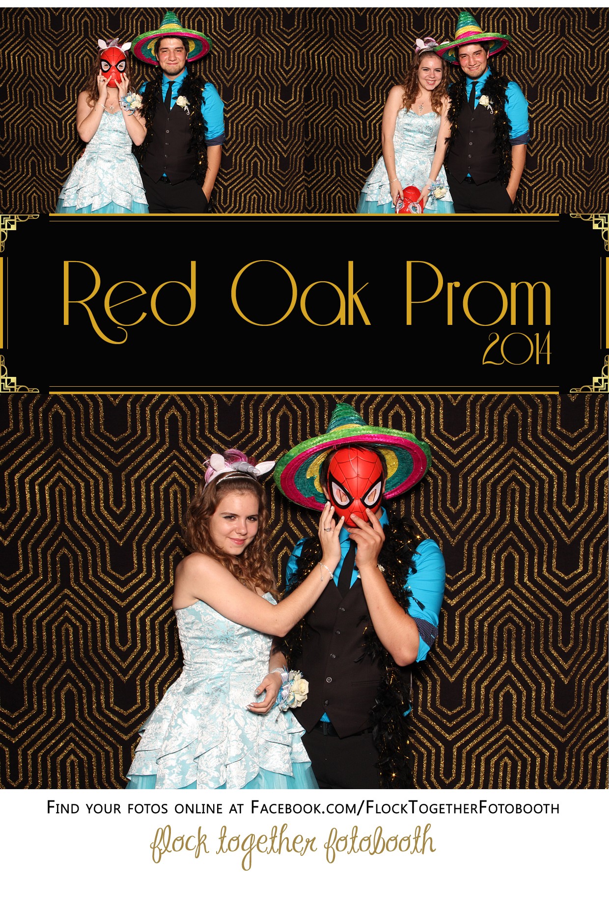 Prom photo booth in Dallas Texas