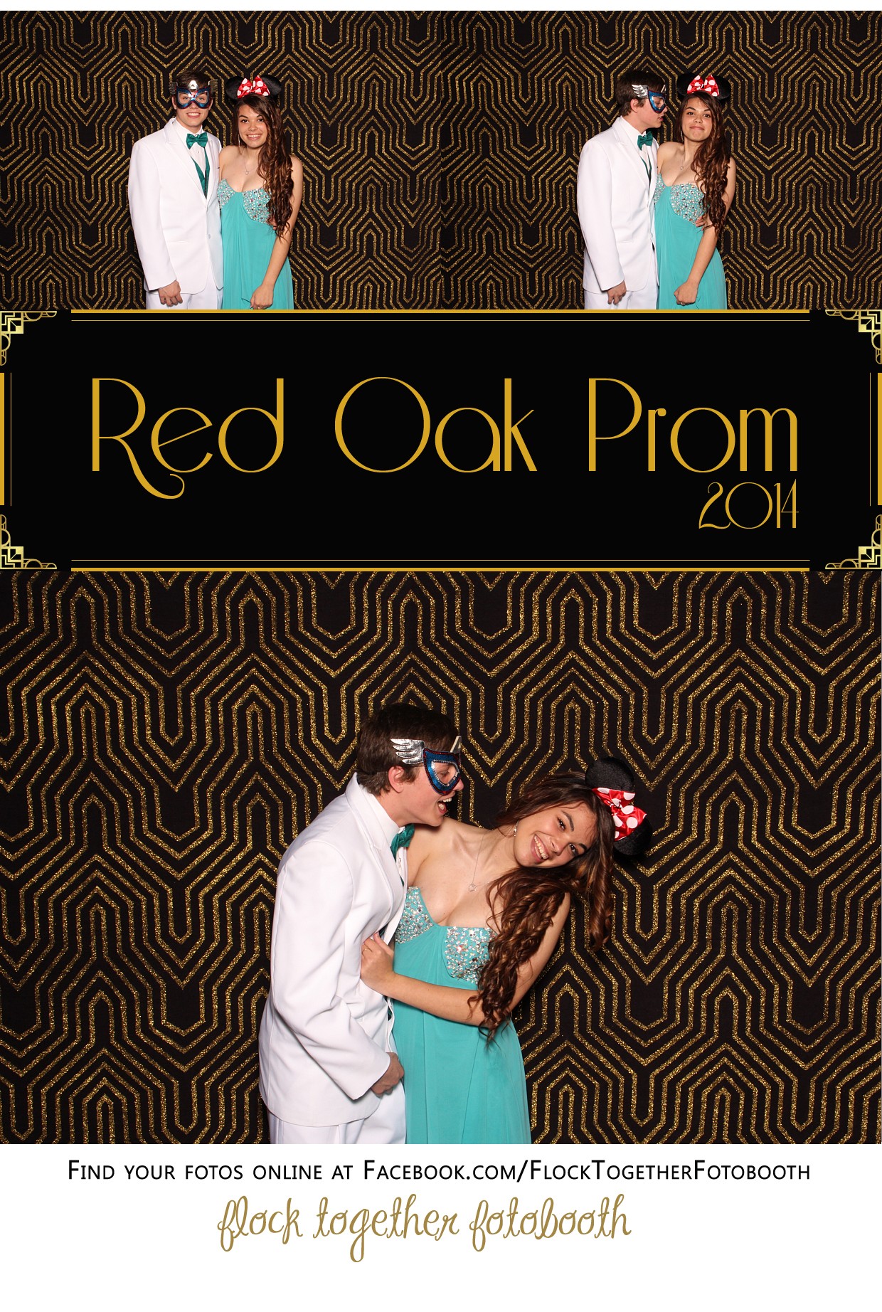 Prom photo booth in Dallas Texas