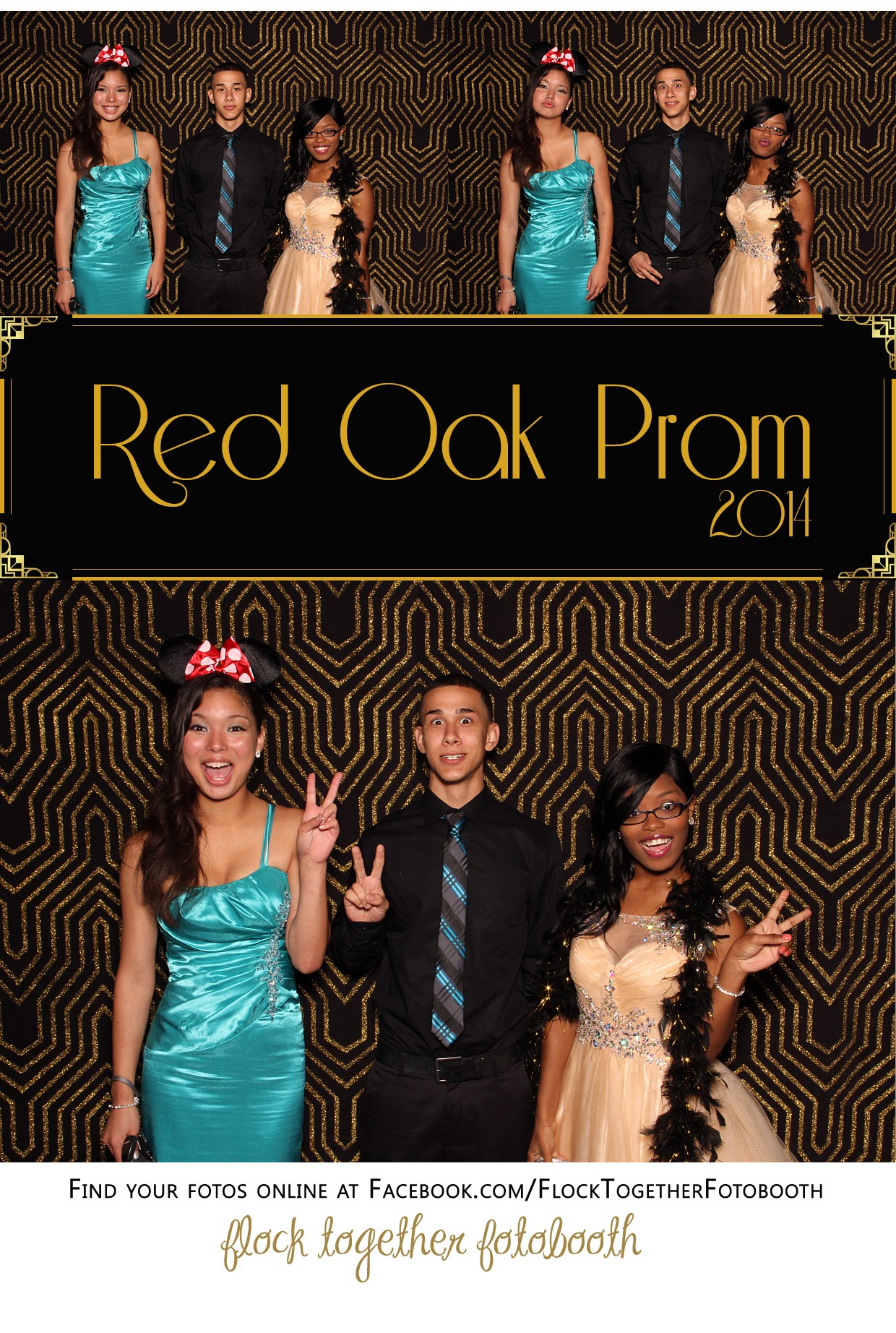 Prom photo booth in Dallas Texas