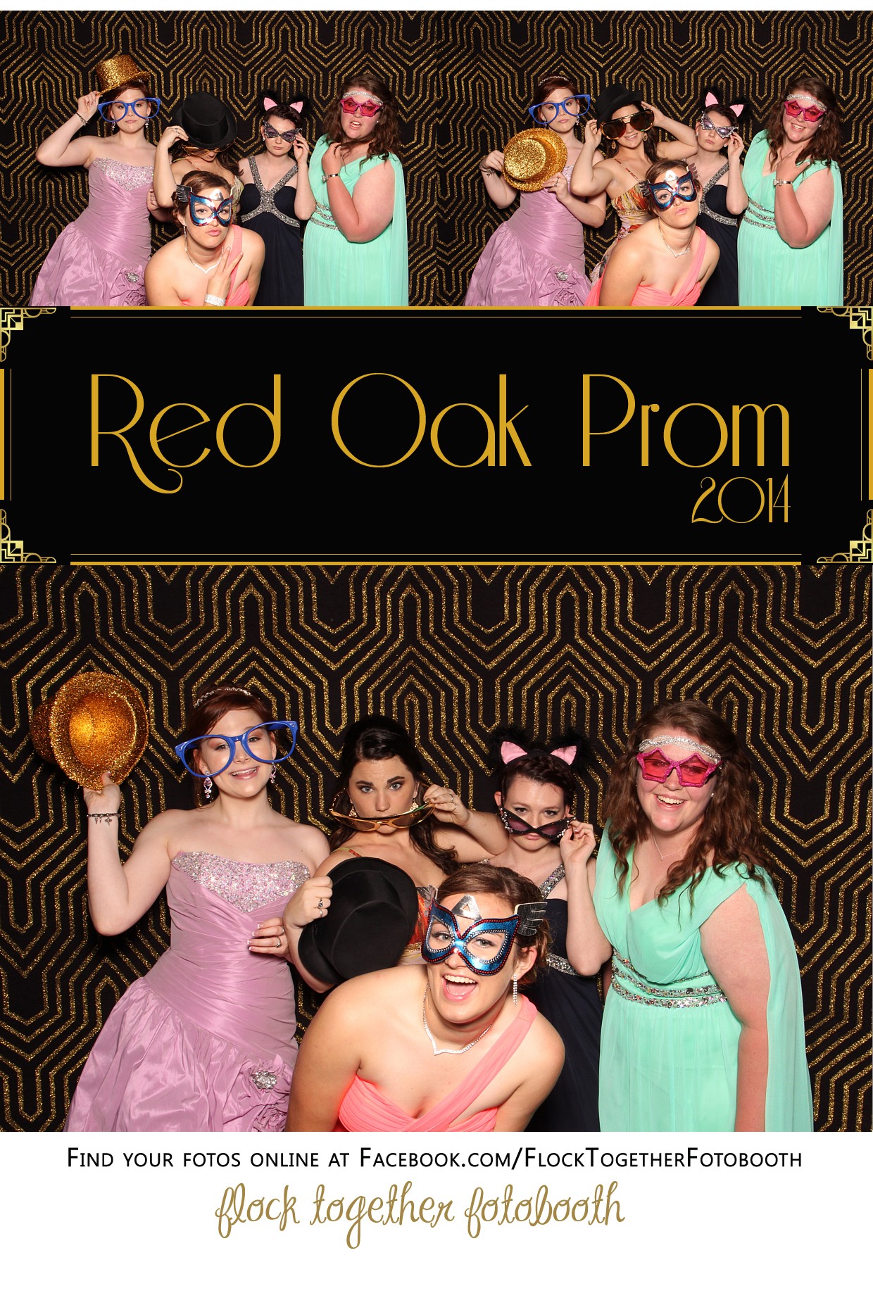 Prom photo booth in Dallas Texas