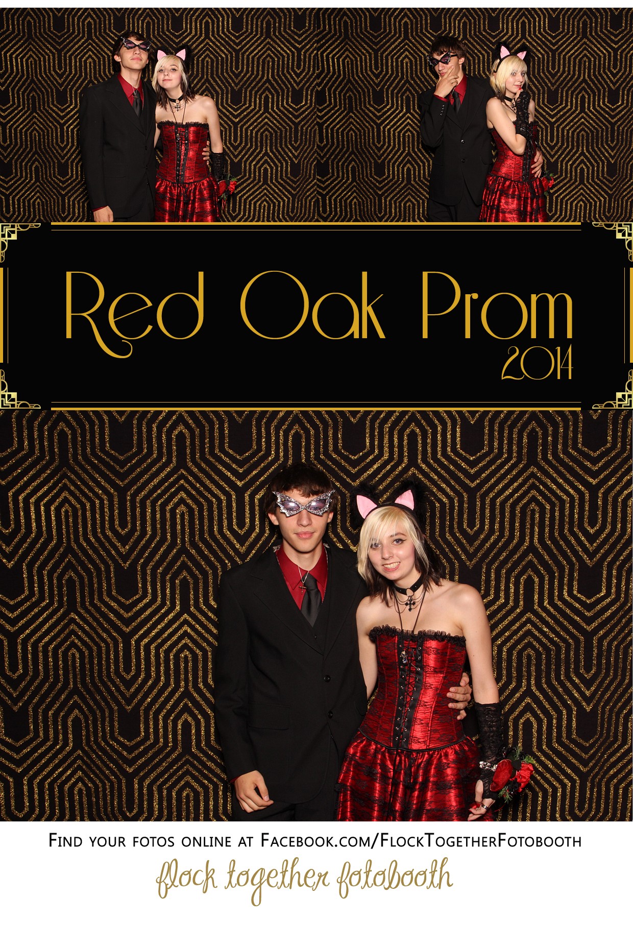 Prom photo booth in Dallas Texas