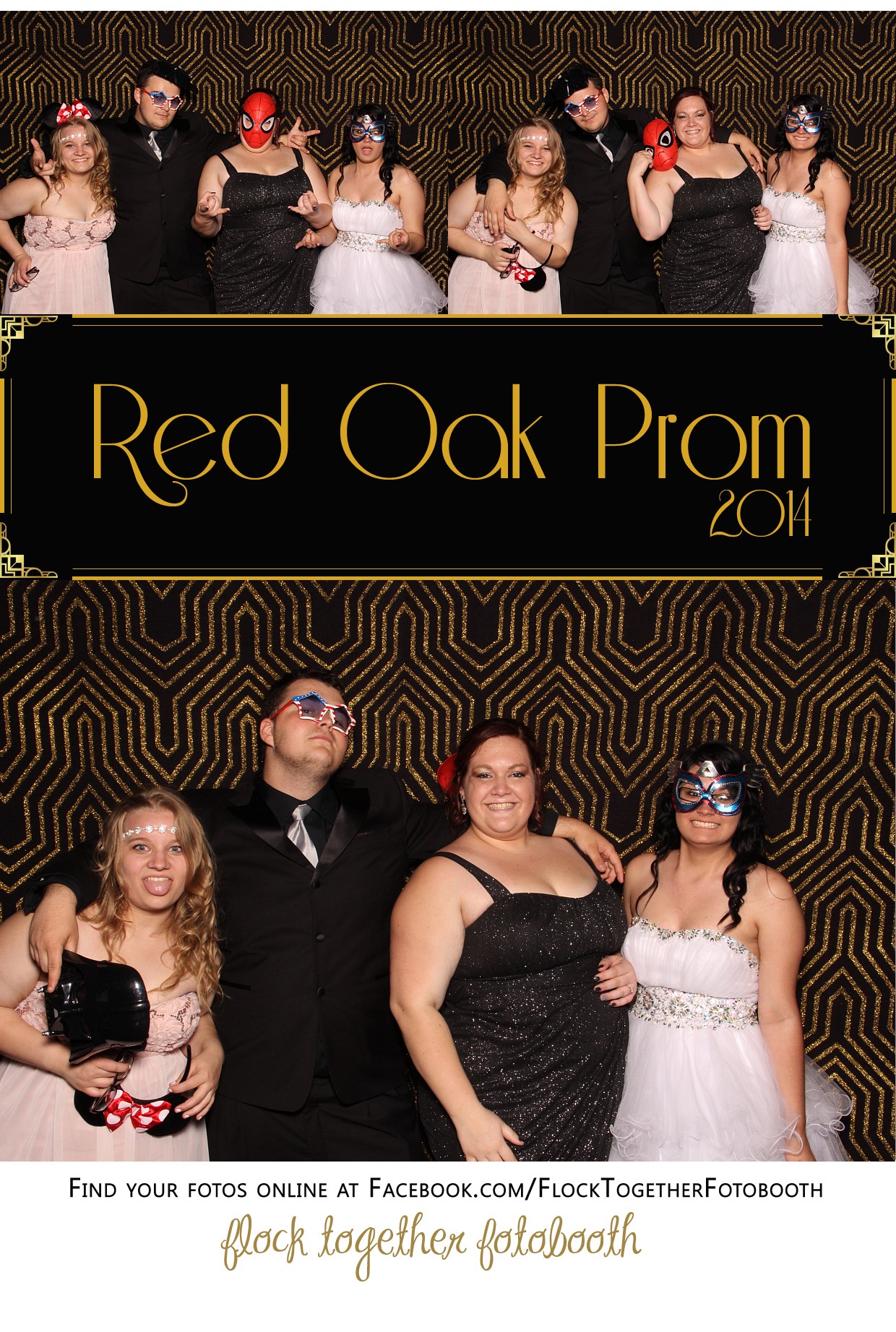 Prom photo booth in Dallas Texas