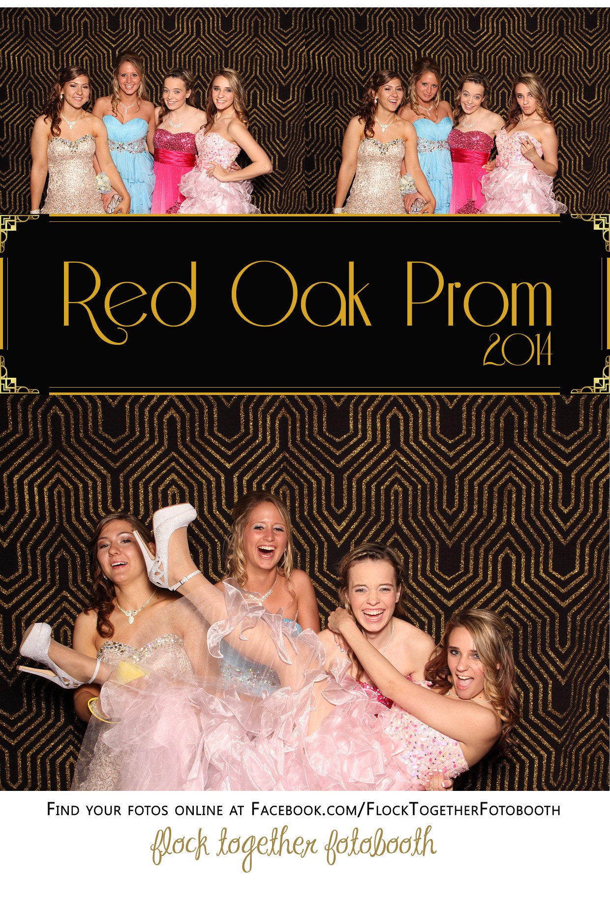 Prom photo booth in Dallas Texas