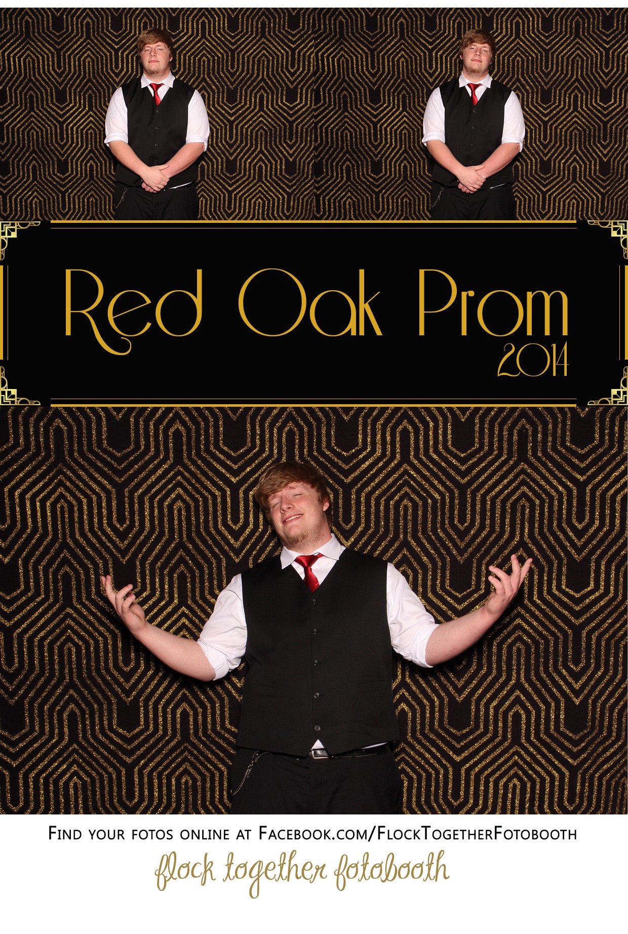 Prom photo booth in Dallas Texas