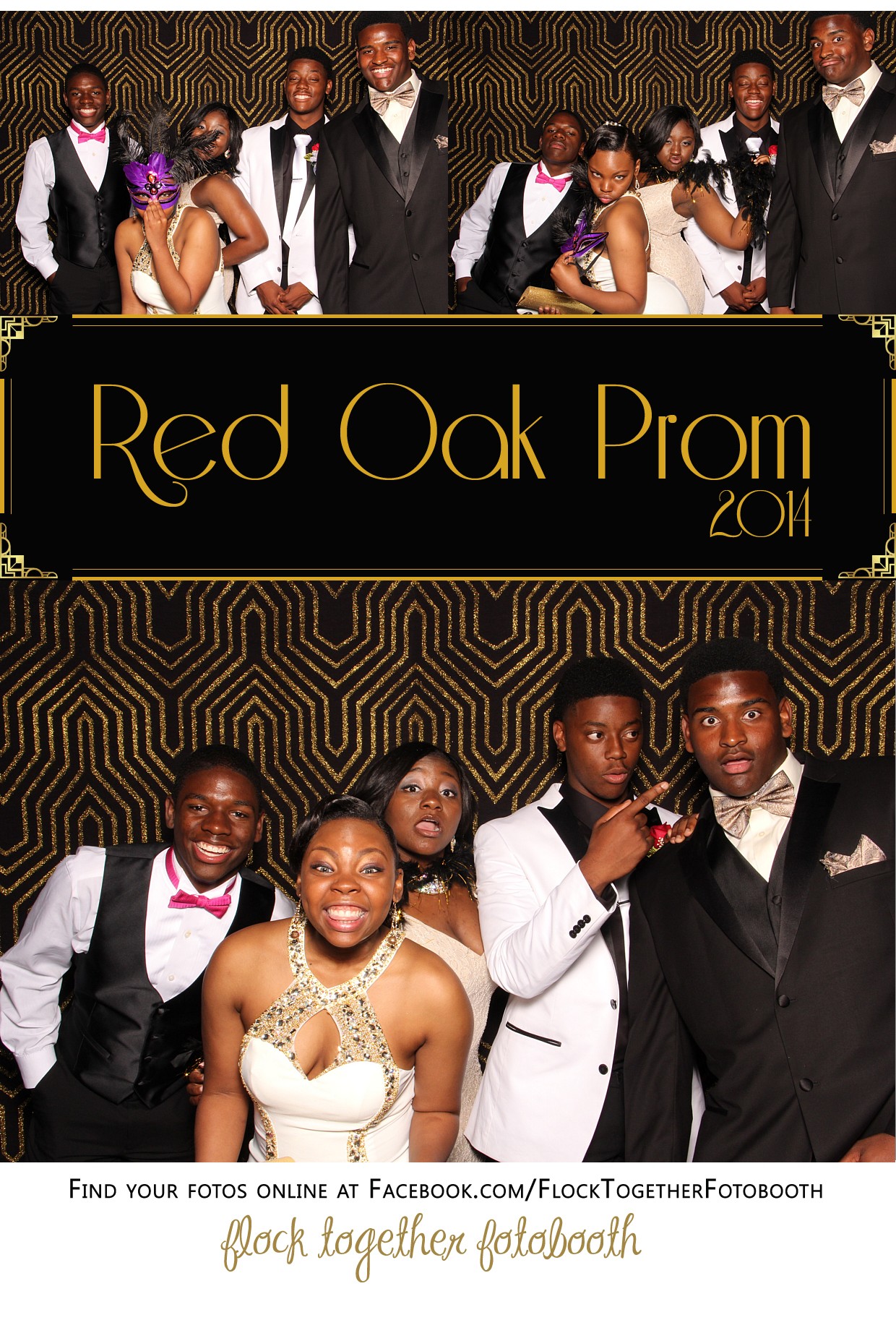 Prom photo booth in Dallas Texas