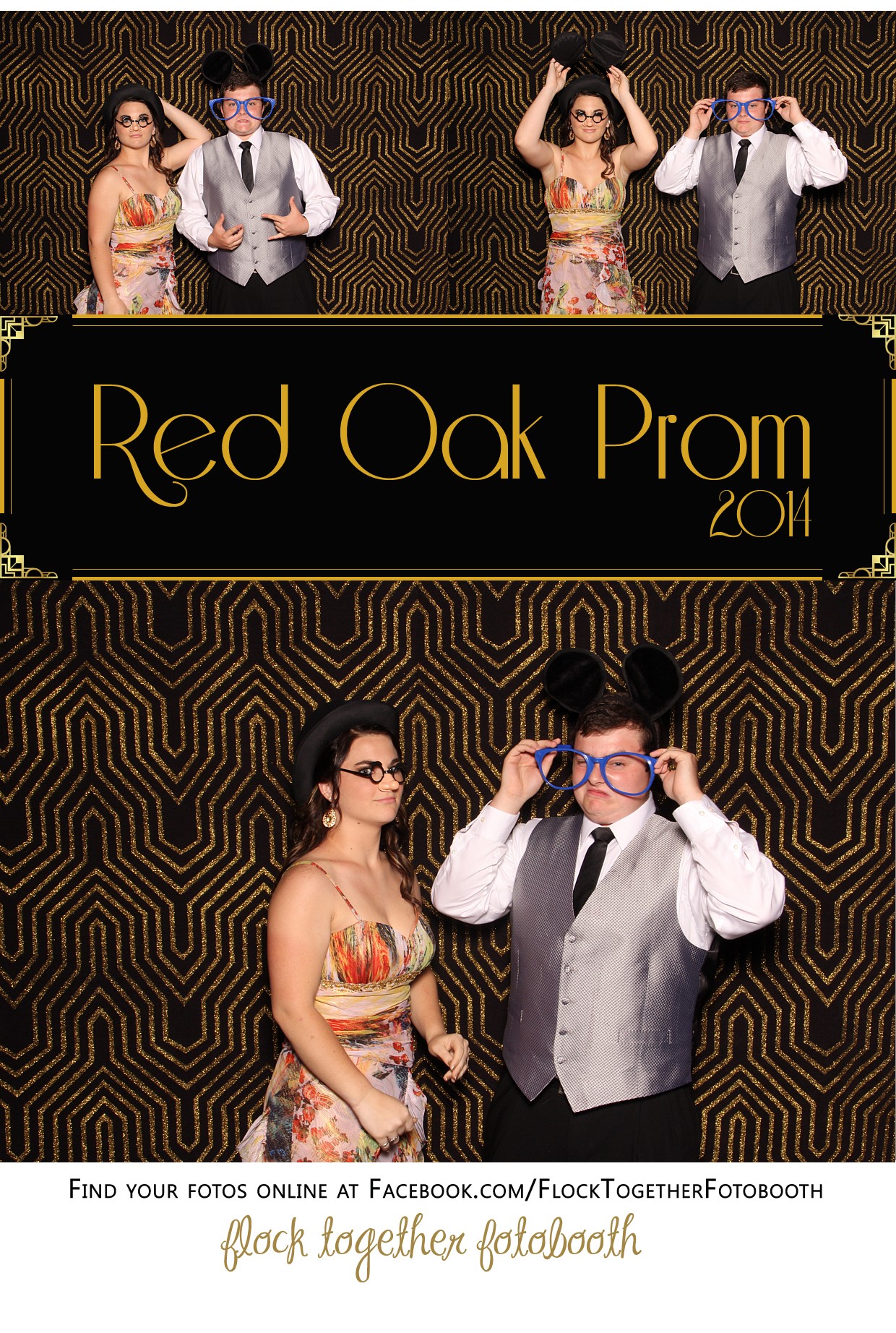 Prom photo booth in Dallas Texas