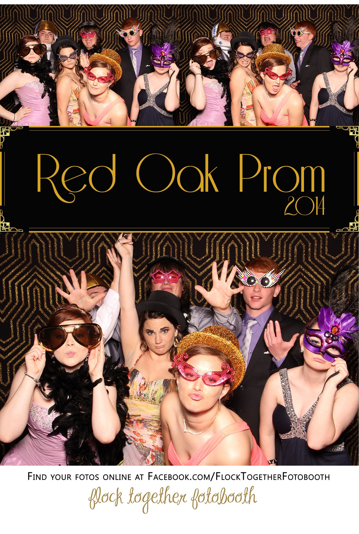 Prom photo booth in Dallas Texas