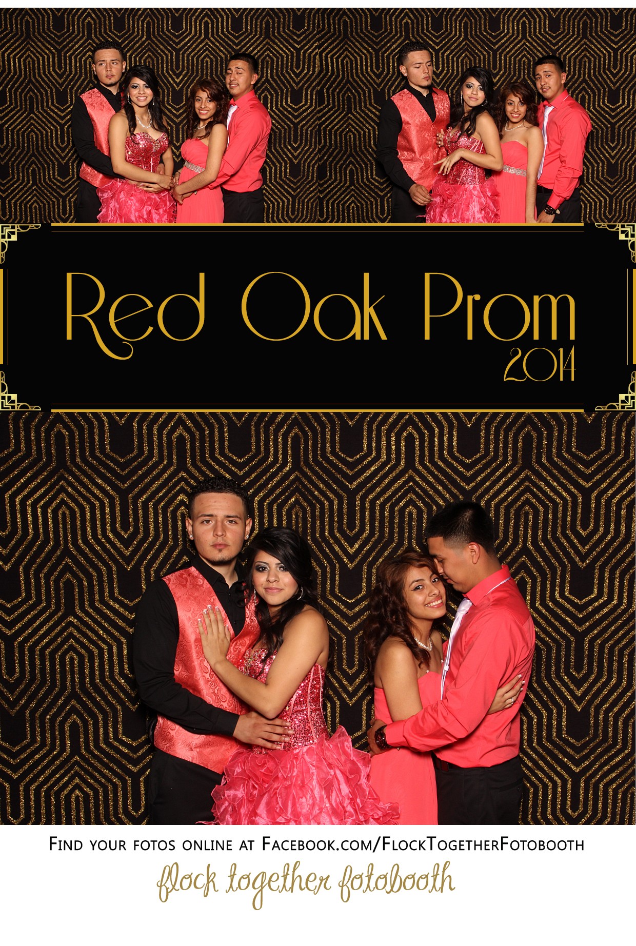 Prom photo booth in Dallas Texas