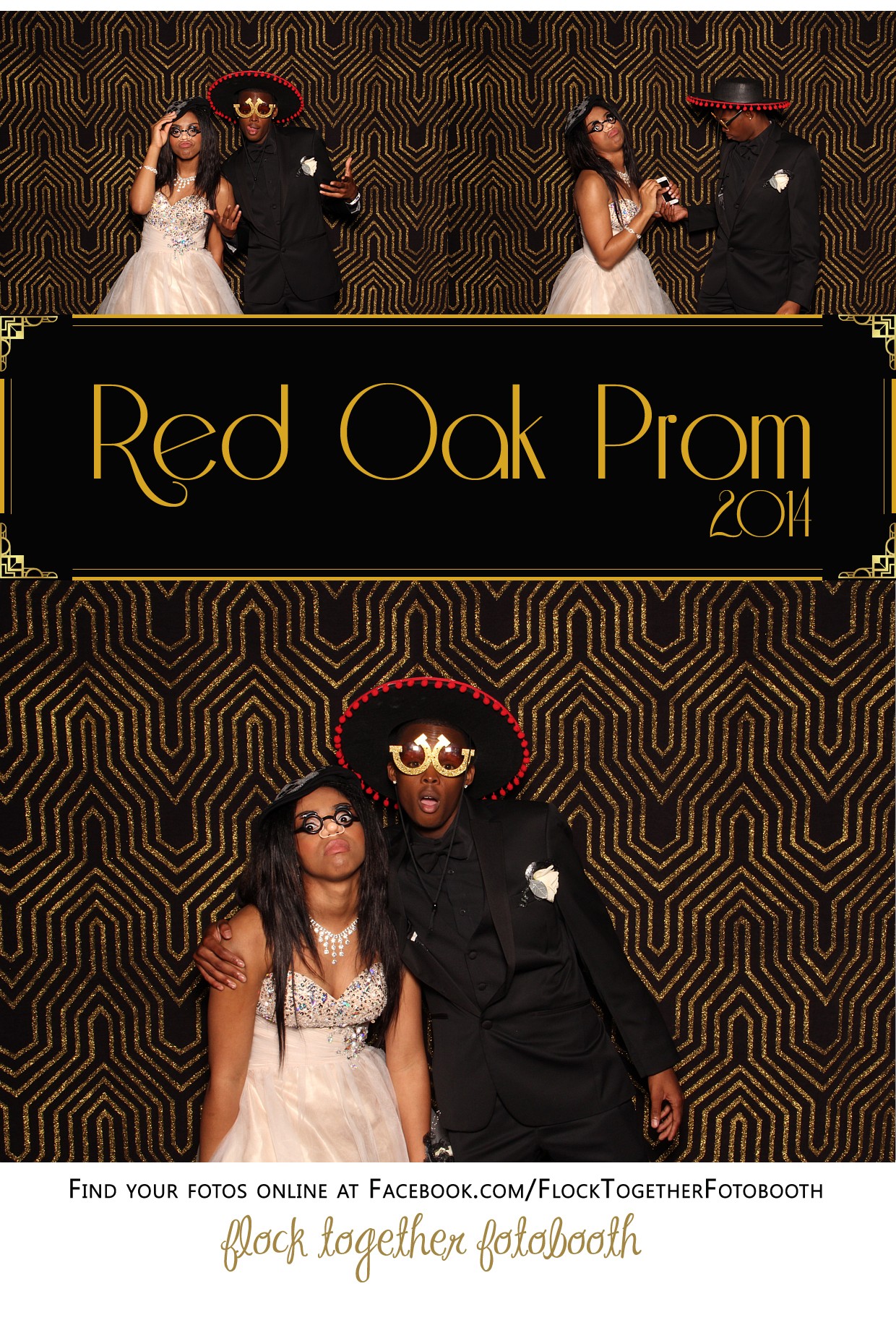 Prom photo booth in Dallas Texas