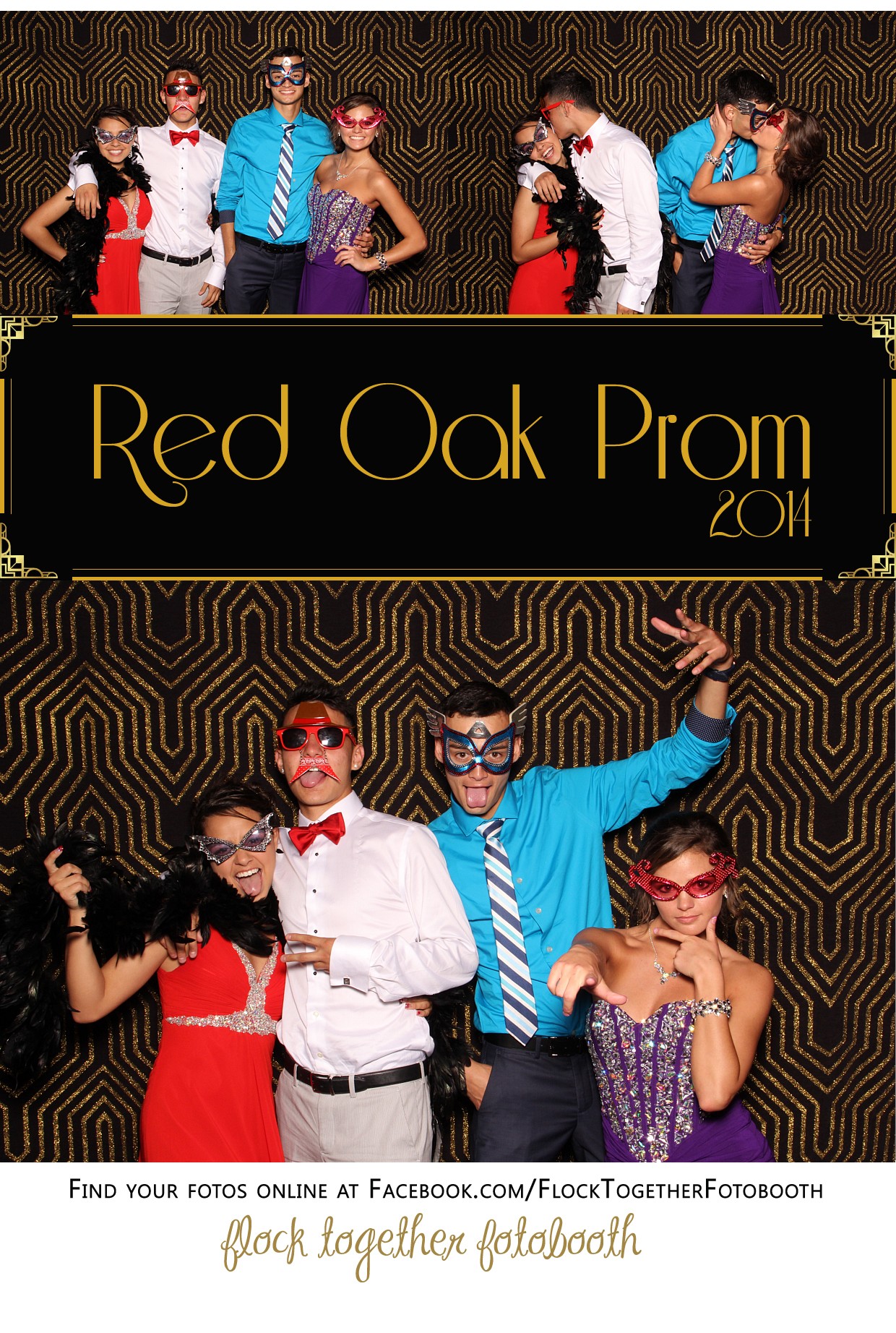 Prom photo booth in Dallas Texas