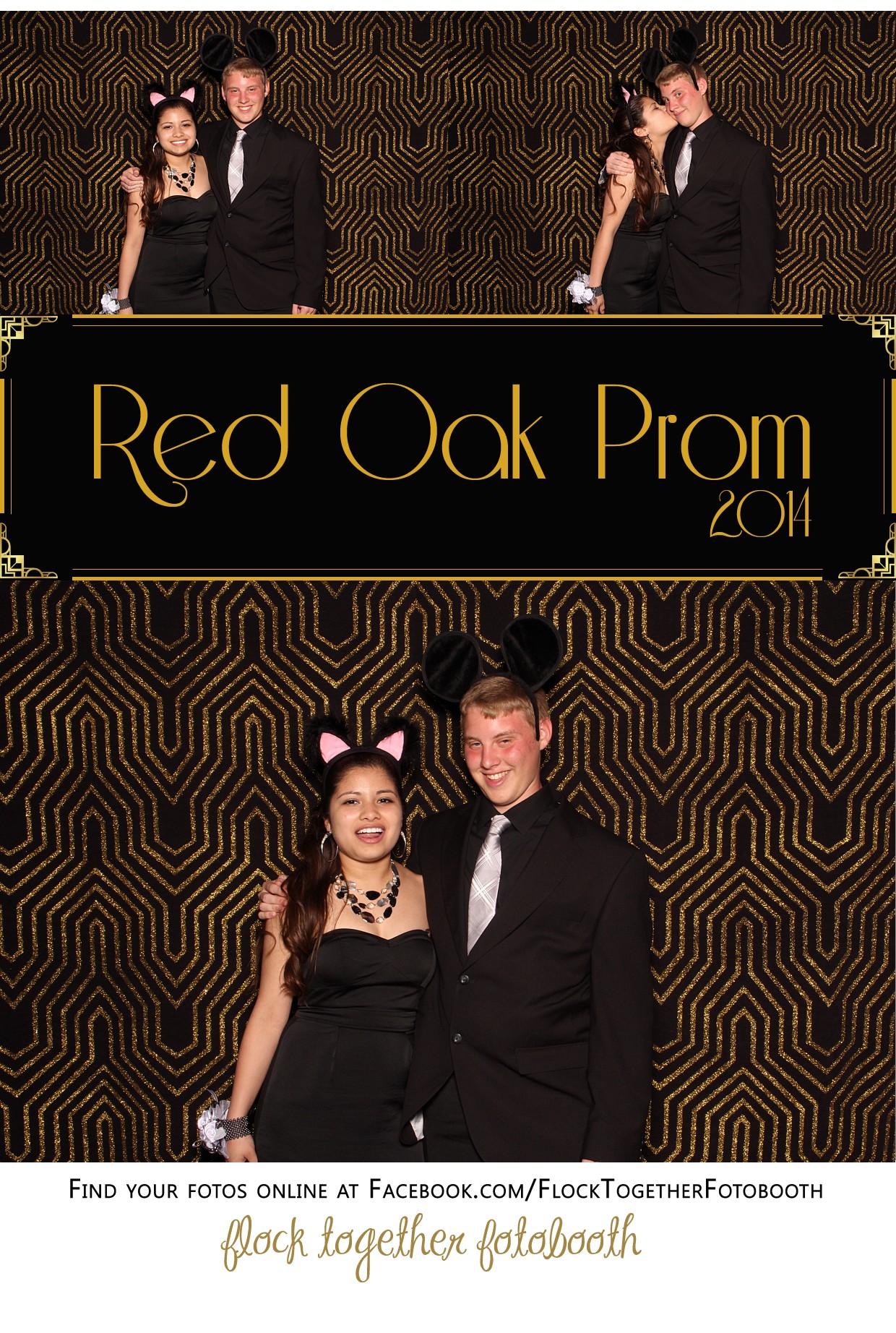 Prom photo booth in Dallas Texas