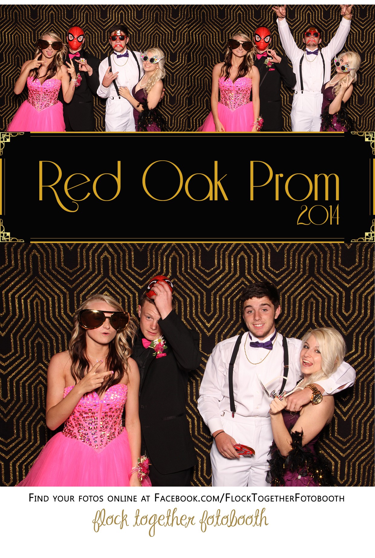 Prom photo booth in Dallas Texas