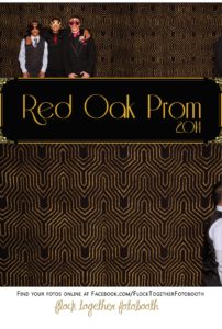 Prom photo booth in Dallas Texas