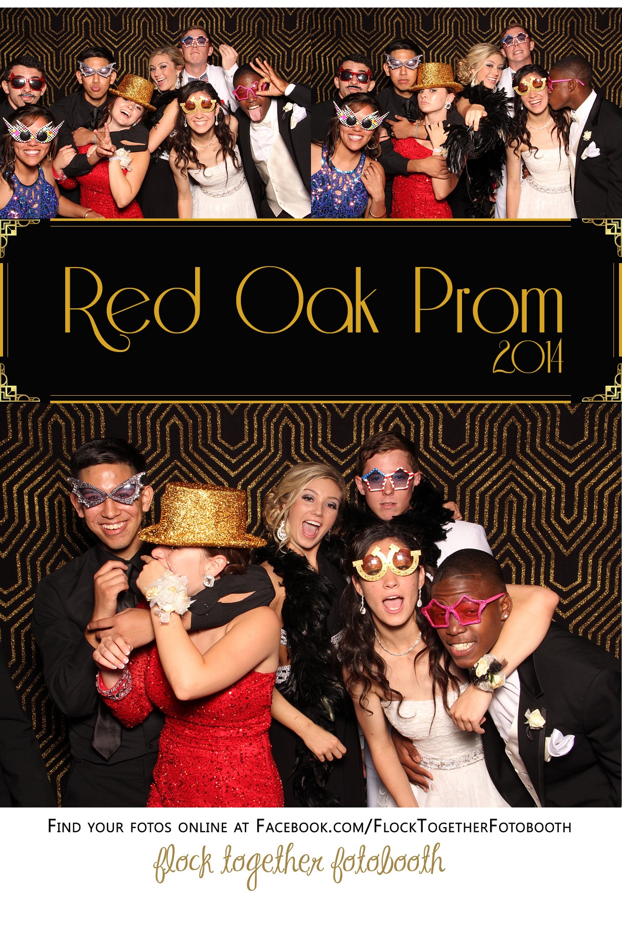 Prom photo booth in Dallas Texas