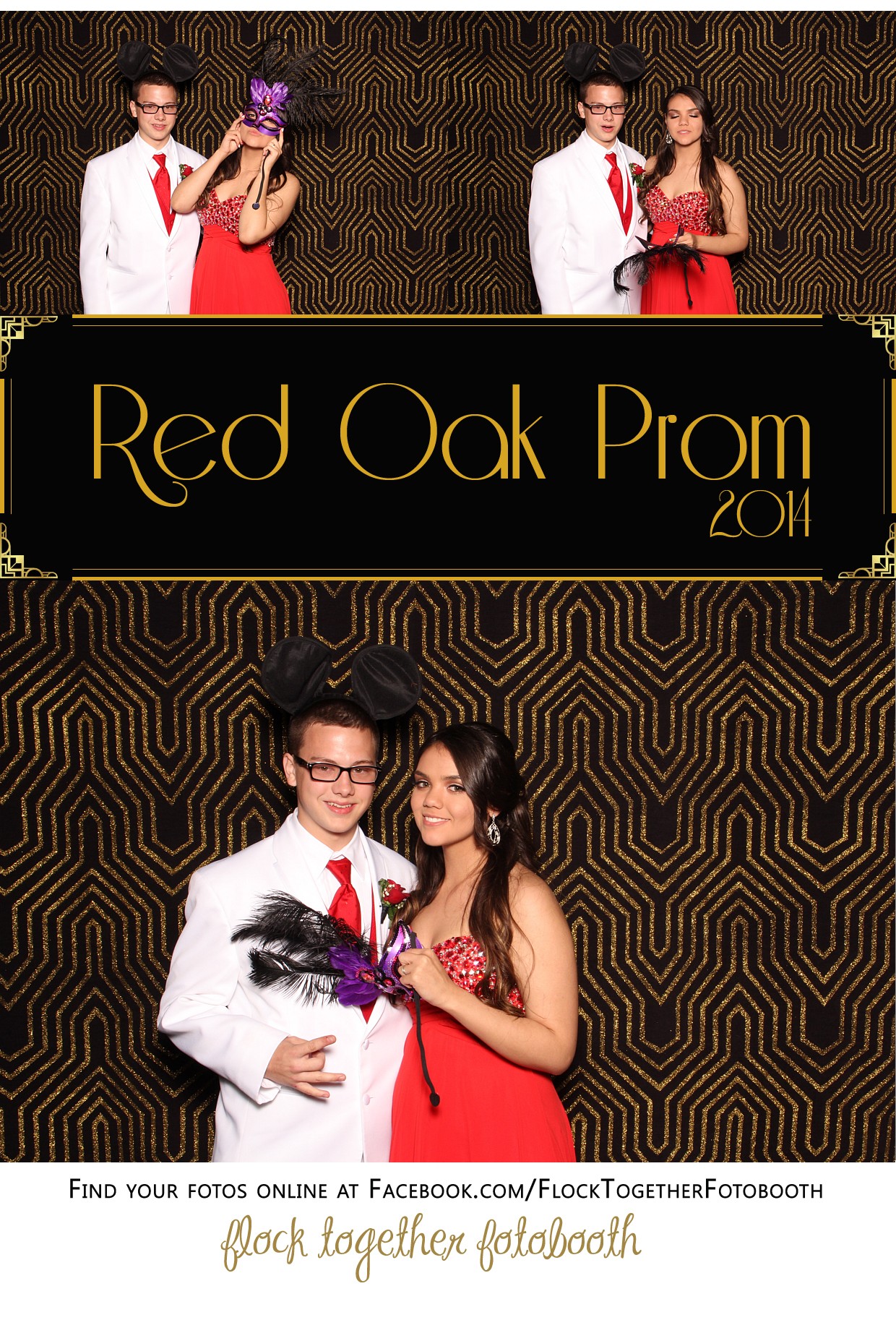 Prom photo booth in Dallas Texas