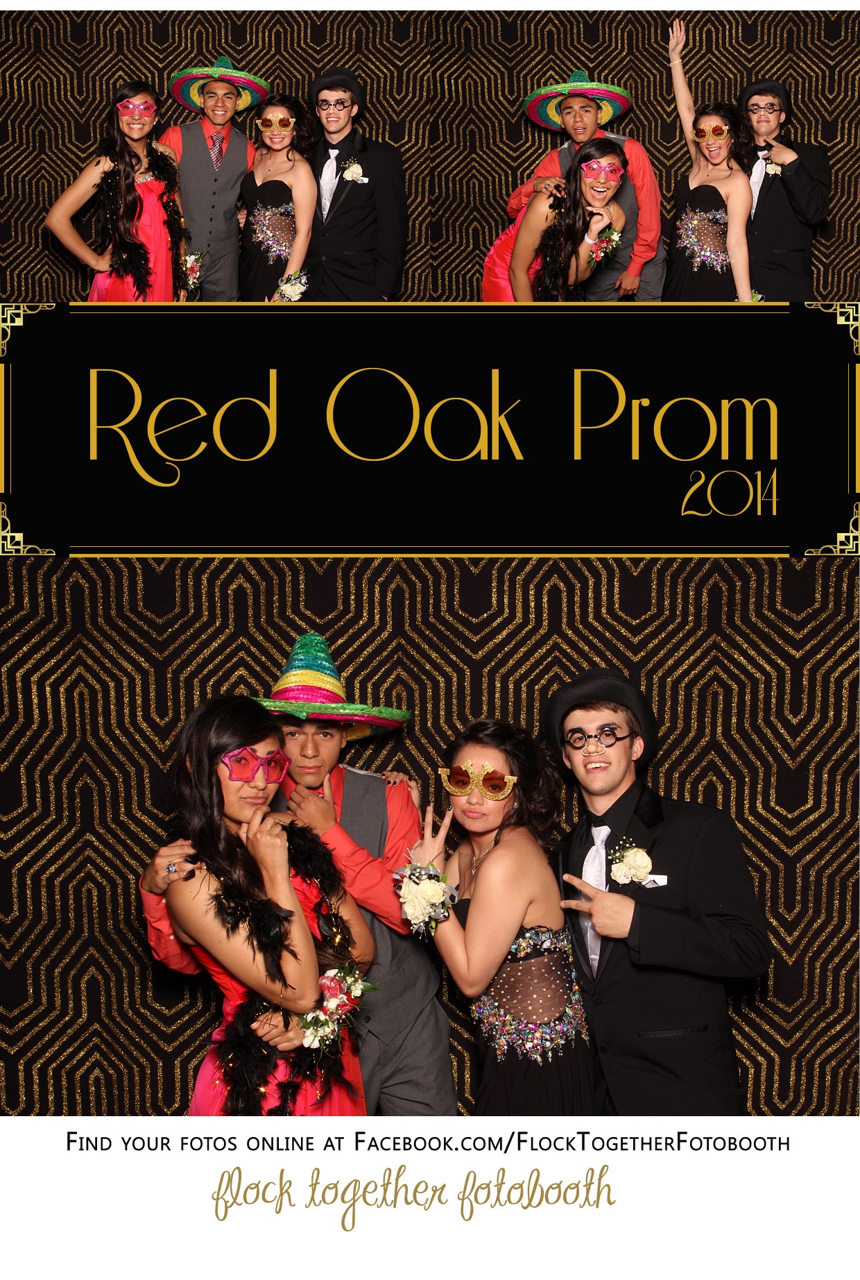 Prom photo booth in Dallas Texas