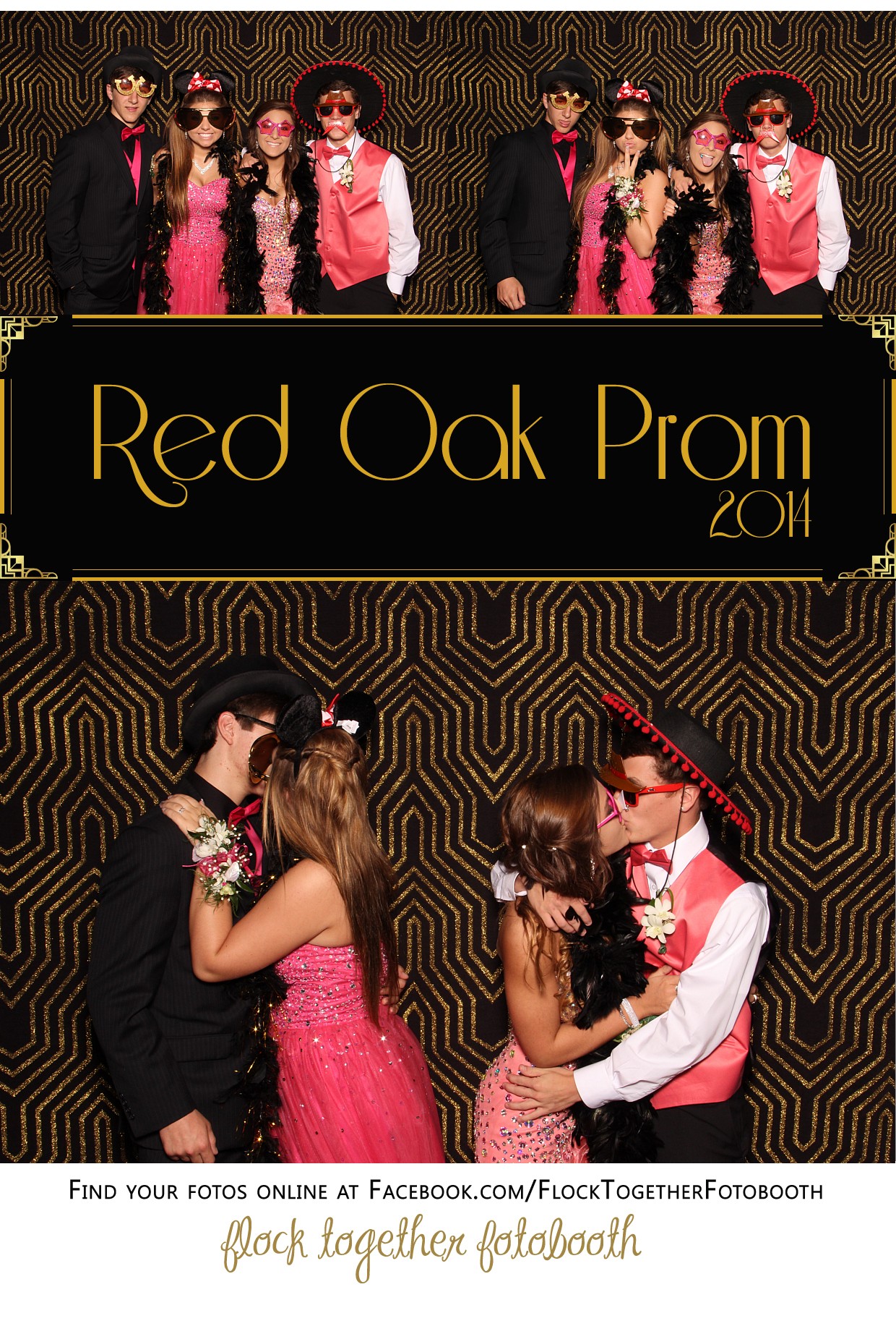 Prom photo booth in Dallas Texas