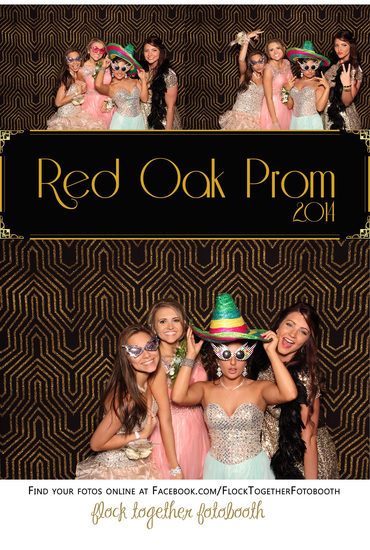 Prom photo booth in Dallas Texas