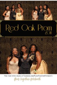 Prom photo booth in Dallas Texas