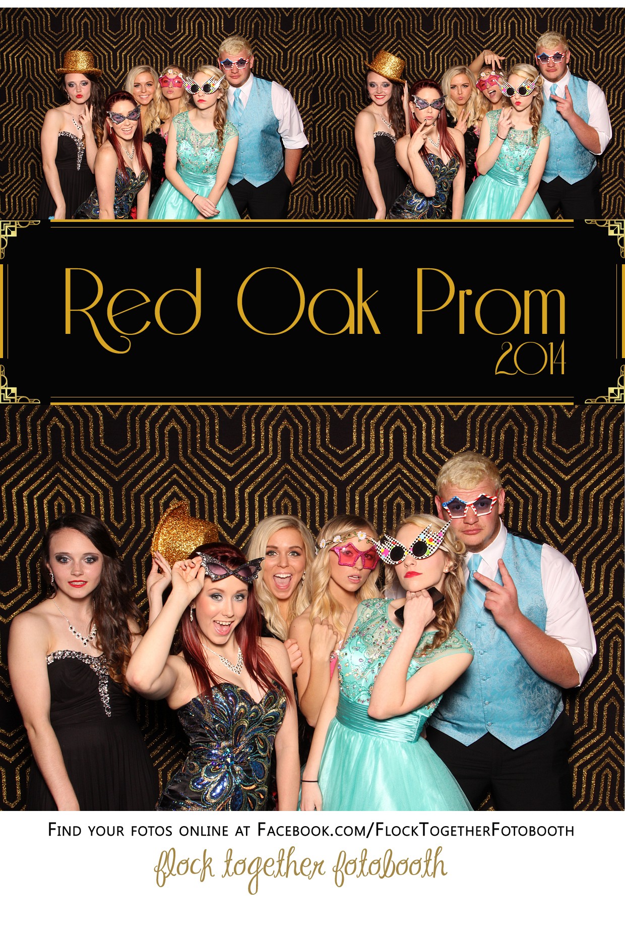 Prom photo booth in Dallas Texas