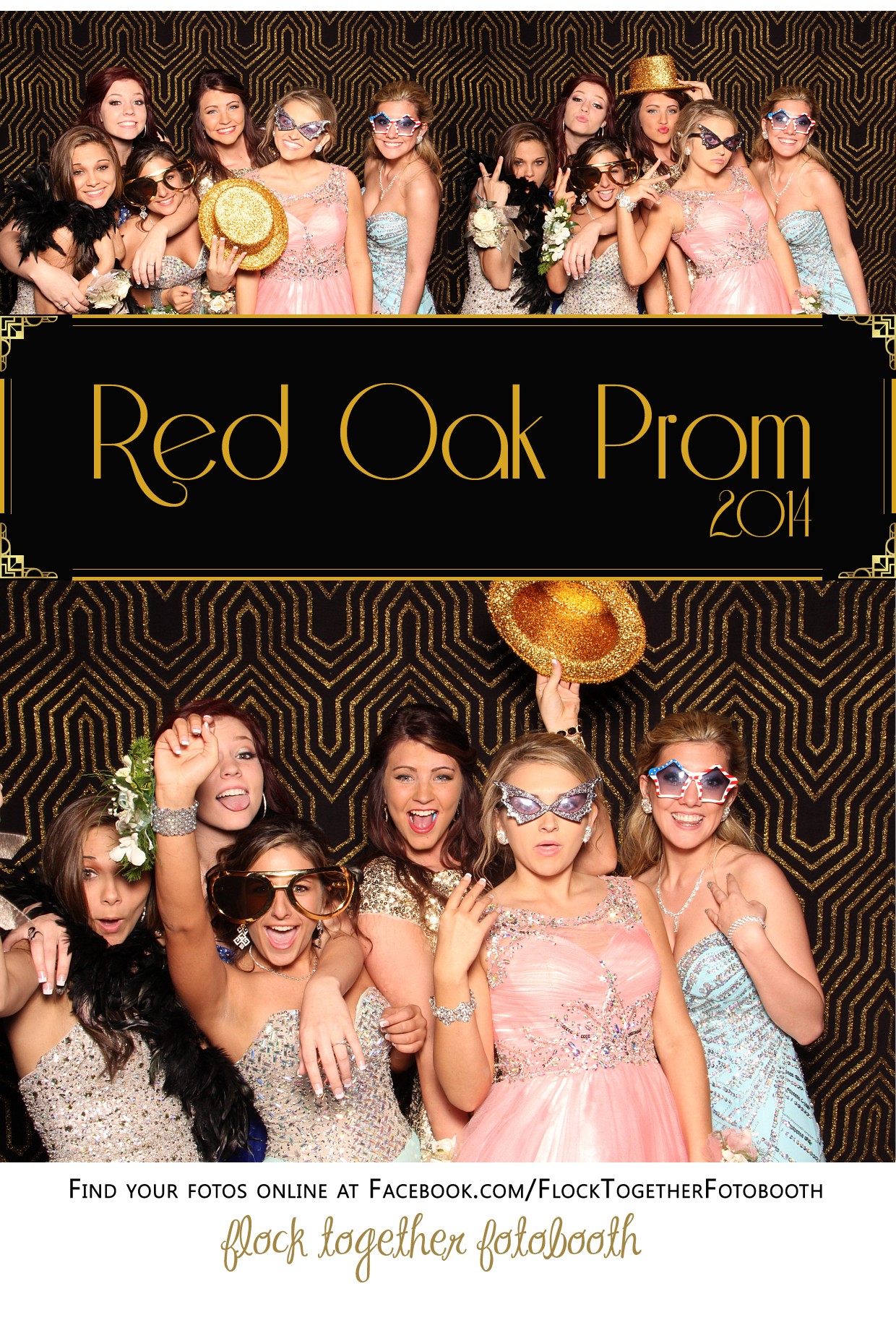 Prom photo booth in Dallas Texas