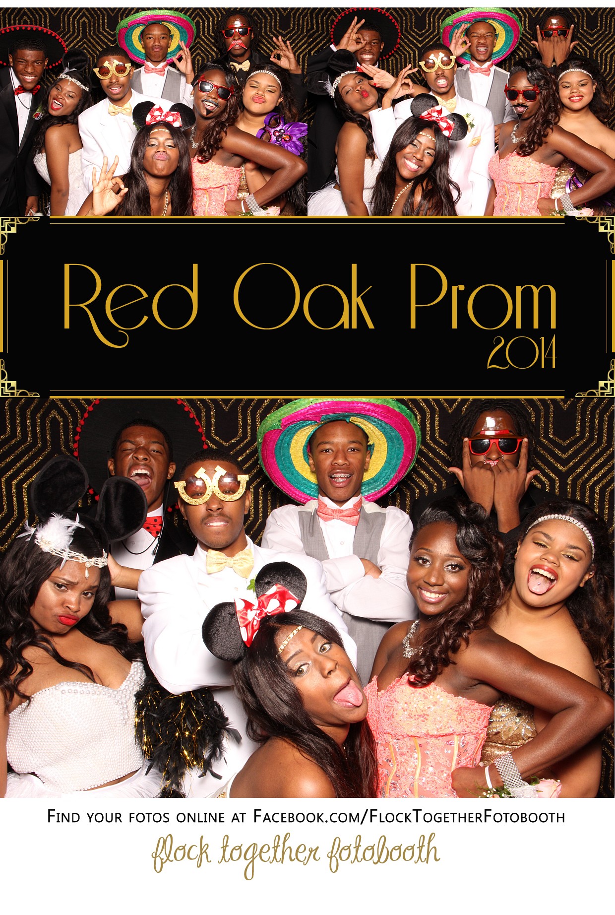 Prom photo booth in Dallas Texas