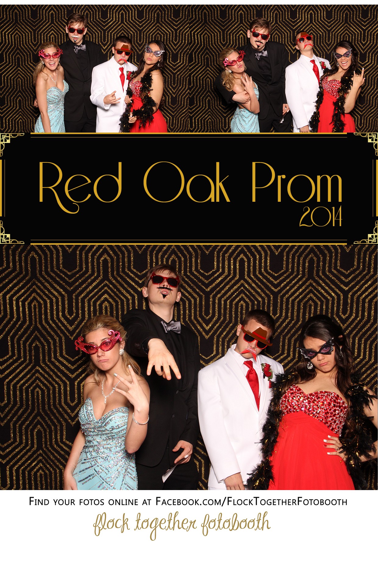 Prom photo booth in Dallas Texas