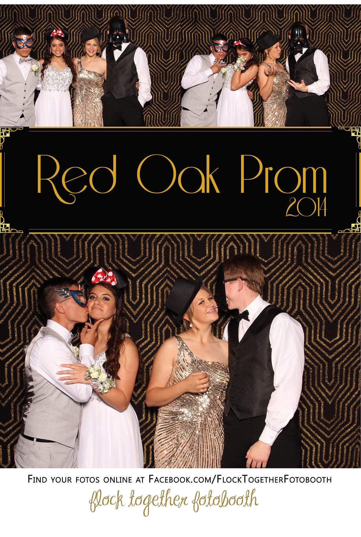 Prom photo booth in Dallas Texas