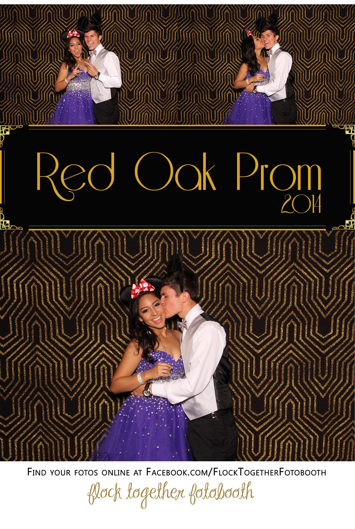 Prom photo booth in Dallas Texas