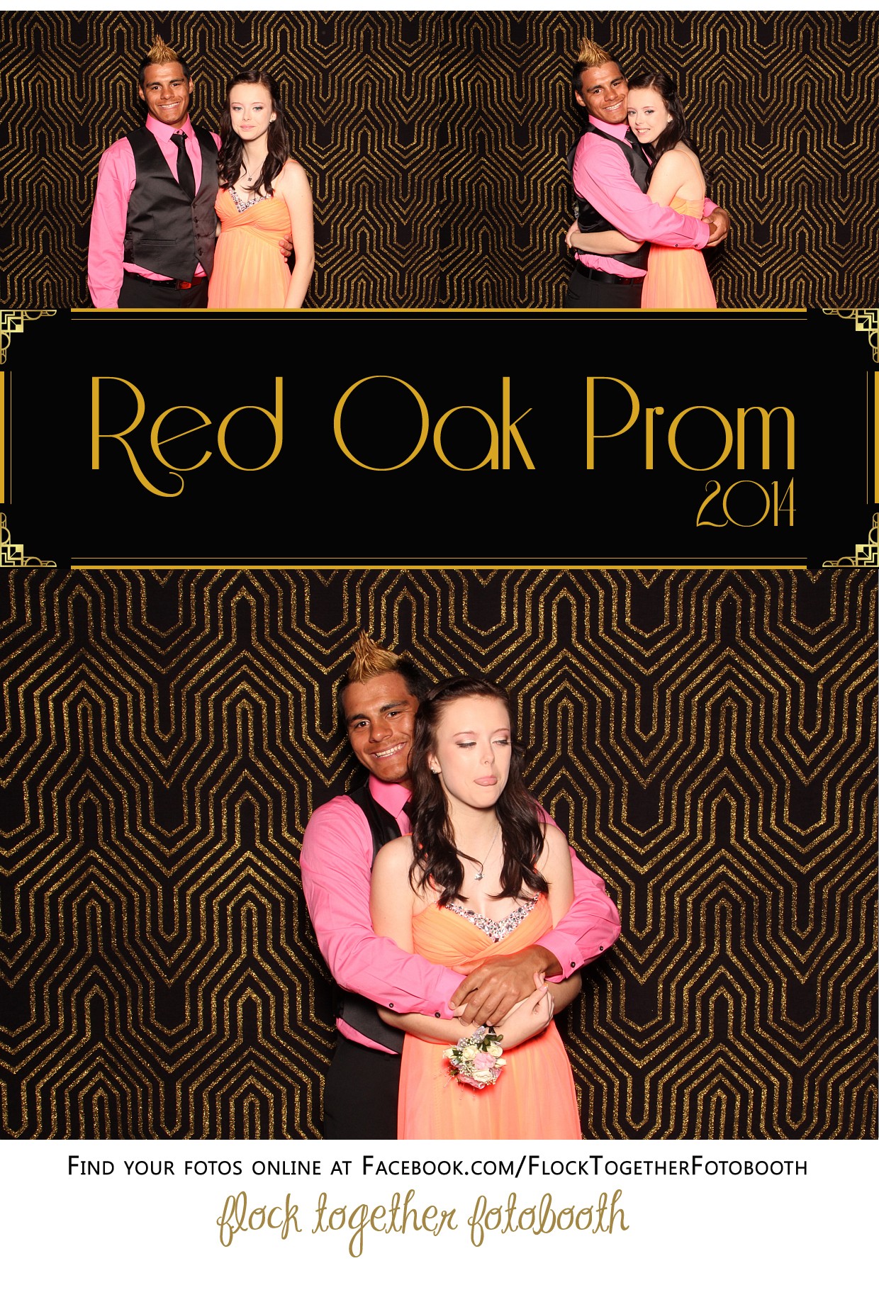 Prom photo booth in Dallas Texas