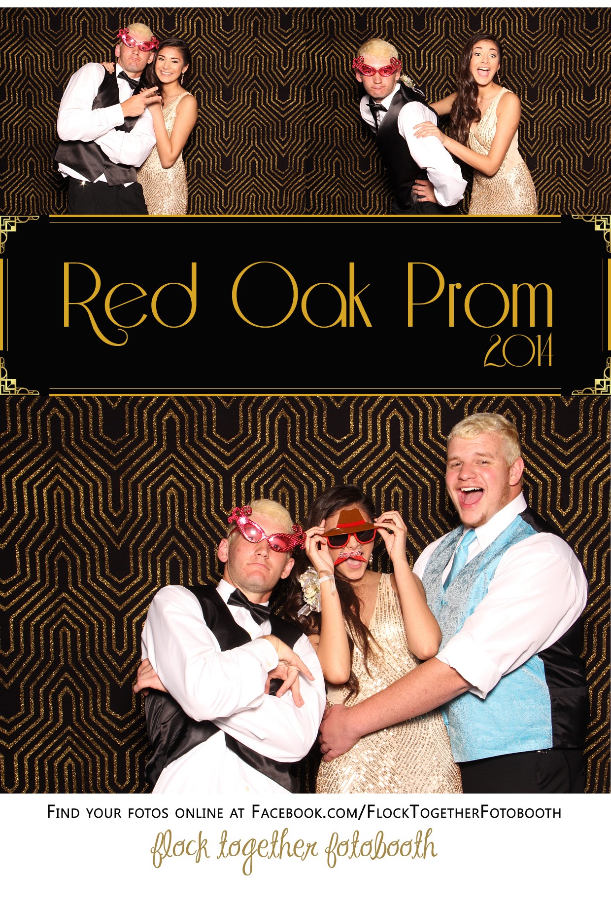 Prom photo booth in Dallas Texas