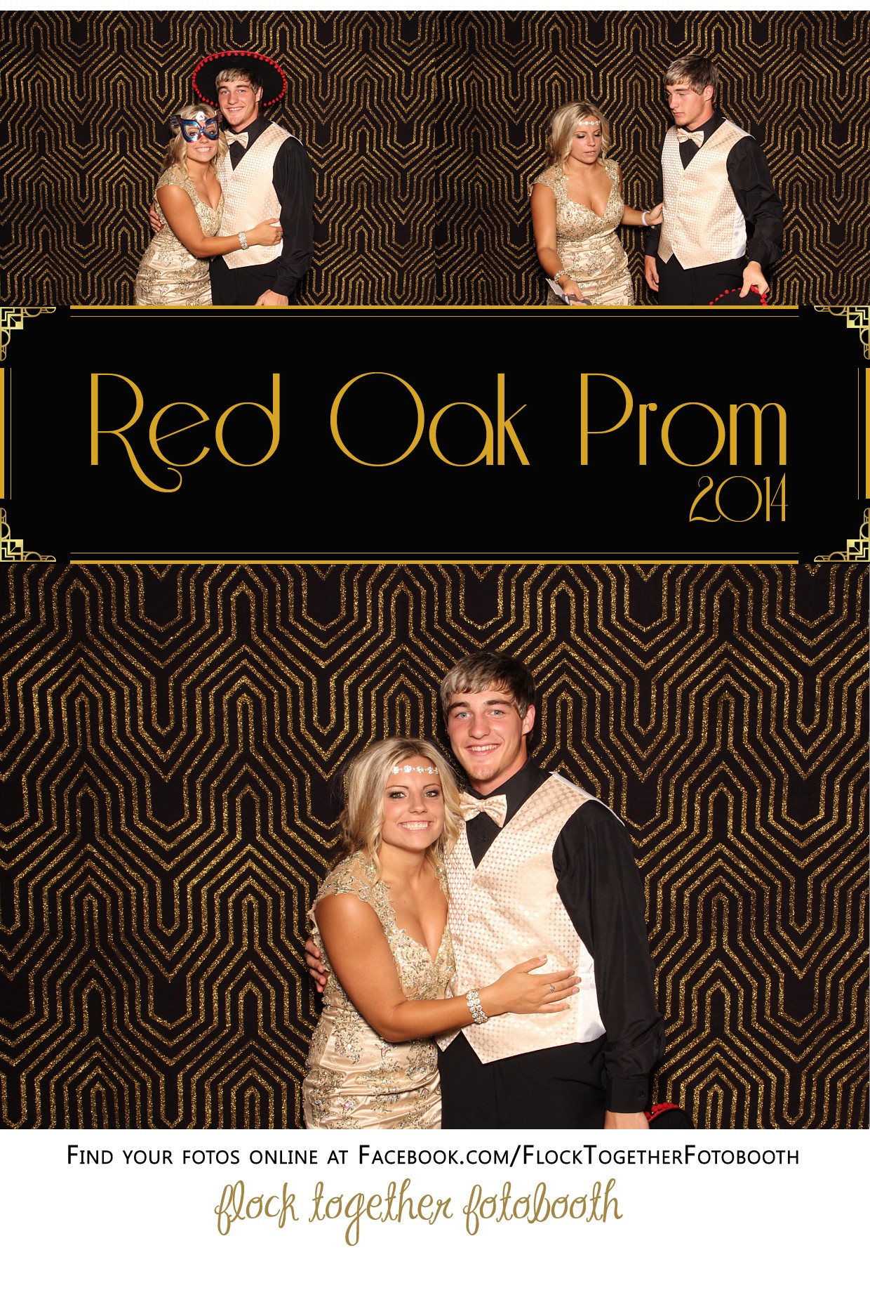 Prom photo booth in Dallas Texas