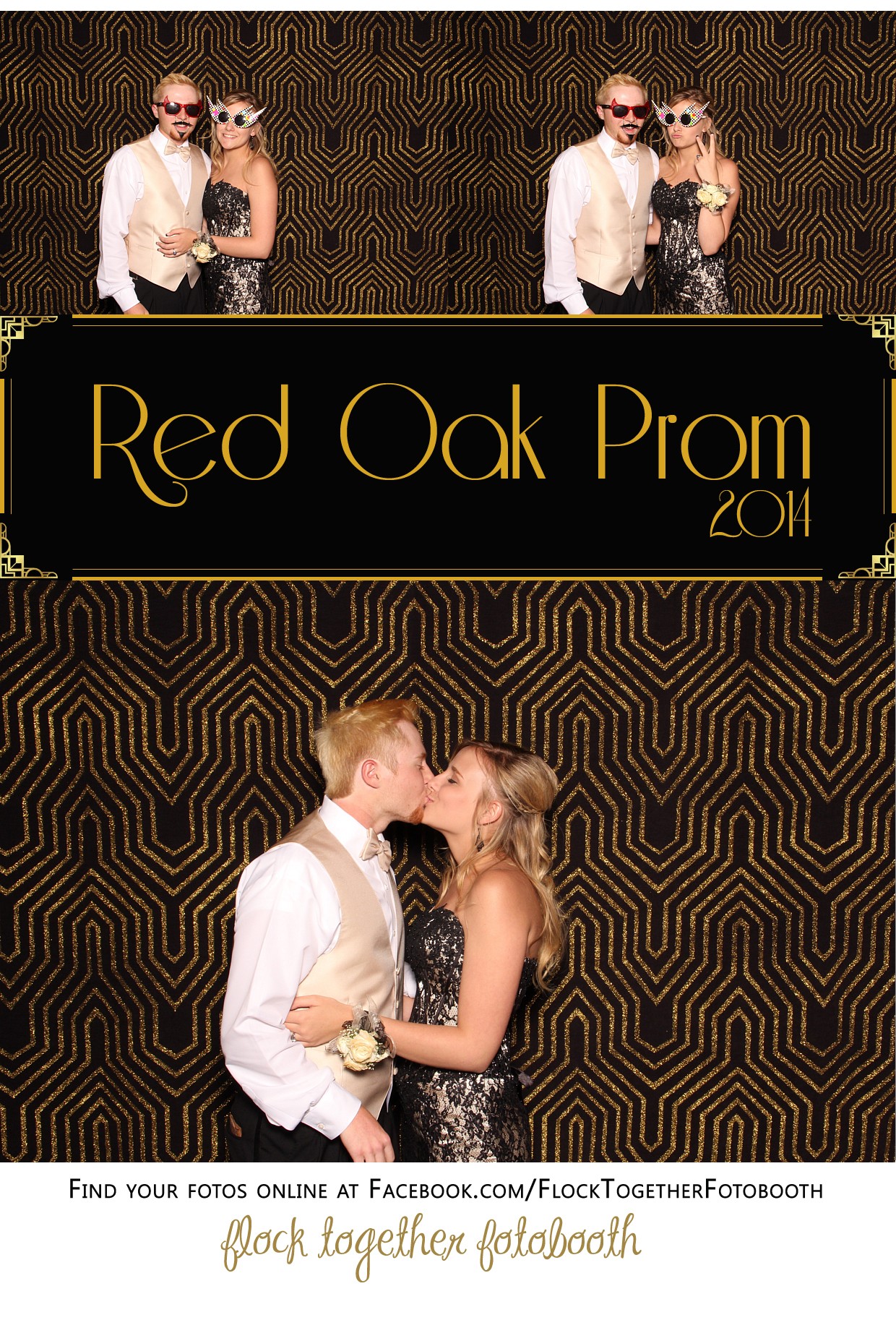 Prom photo booth in Dallas Texas